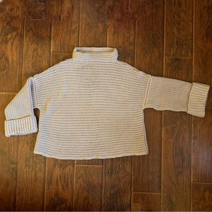 Micaela Greg Parallel Sweater • size small - medium • blush